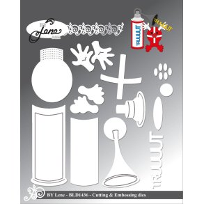 Dies/skre stencils, By Lene's Hoptimist & 