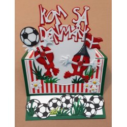 Dies/skre stencils, By Lene's 3 fodbolde, BLD1439