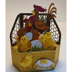 Die/skre stencil, By Lene's sknne hns, BLD1450