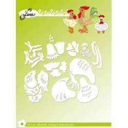 Die/skre stencil, By Lene's sknne hns, BLD1450