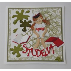 Die/skre stencil, By Lene's bger, BLD1458