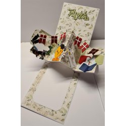 Die/skre stencil, By Lene's bger, BLD1458