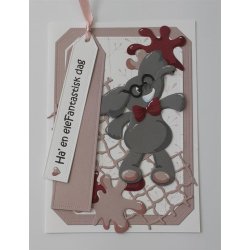 Die/skre stencil, By Lene's baggrunds splatter/klatter, BLD1460