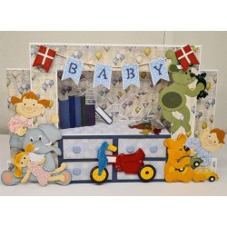 Die/skre stencil, By Lene's bamser, BLD1461