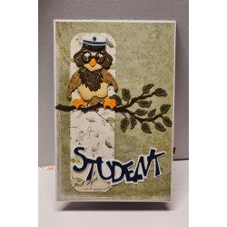 Die/skre stencil, By Lene's ugle, BLD1467