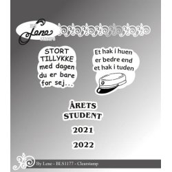 Akrylstempel, Studenter tekster