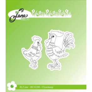 Akrylstempel fra By Lene, BLS1208, Hns