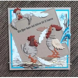 Akrylstempel fra By Lene, BLS1210, Hnse-snak