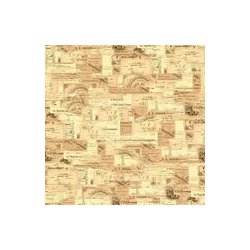 Papirblok, 15x15cm, 200g/m2, 24 ark "Ephemera Labels"