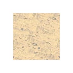 Papirblok, 15x15cm, 200g/m2, 24 ark "Ephemera Labels"