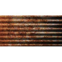 Papirblok i slimcard strrelse 10x21cm, 8 design, 24 ark, Paper Favourites "Rusty Metal"