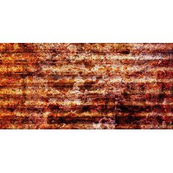 Papirblok i slimcard strrelse 10x21cm, 8 design, 24 ark, Paper Favourites "Rusty Metal"