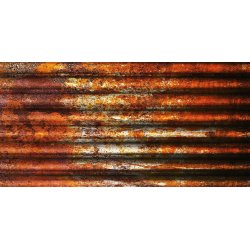 Papirblok i slimcard strrelse 10x21cm, 8 design, 24 ark, Paper Favourites "Rusty Metal"