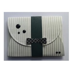 Halvperler/Dots, selvklbende, SORT emalje, 3 strrelser, SBA002