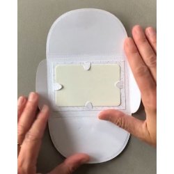 Dies/skre stencil, Kuvert i A7str &amp; Holder til gavekort, 17 dies, SBD089