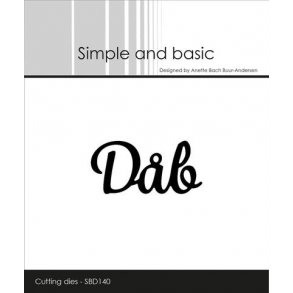 Die/sk�re stencil, m/tekst 