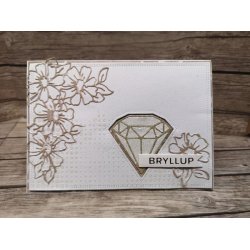 Dies/skre stencils, Simple and Basic's Diamant-udstikkere "Outline Diamonds", SBD174