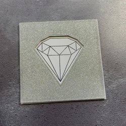 Dies/skre stencils, Simple and Basic's Diamant-udstikkere "Outline Diamonds", SBD174