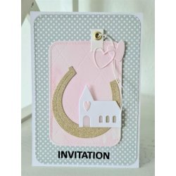 Dies/skre stencil, Simple&Basic, SBD229, Rammer med afrundede hjrner i A6+A7 str.