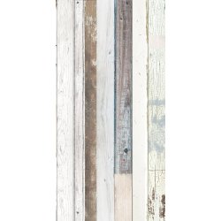 Papirblok i slimcard strrelse 10x21cm, 8 design, 24 ark, "White wood"