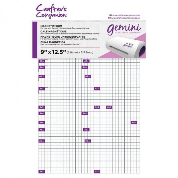 Crafters Companion Gemini A4 magnetplade