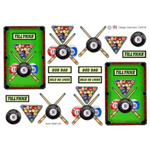 3D ark - Billard, 8-ball pool