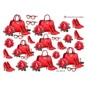 3D ark - Tj & Sko, Dameting i flot rd