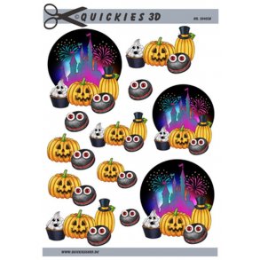 3D klippeark - Disneyslot & halloween